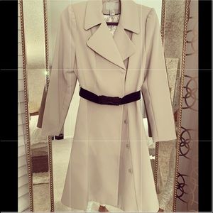 H & M belted dress coat